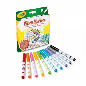 Фломастеры  Для росписи ткани 10 шт. Crayola