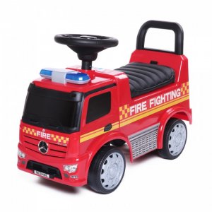 Каталка  Mercedes-Benz Antos Fire Department кожаное сиденье Baby Care