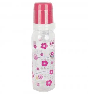 Бутылочка  полипропилен, 250 мл, цвет: розовый Canpol