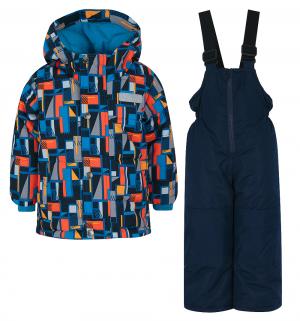 Комплект куртка/полукомбинезон , цвет: синий/оранжевый Salve by Gusti
