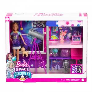 Спальня Космос с куклой Стейси, телескопом и кроватью Barbie