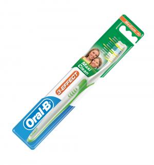 Зубная щетка  3 Effect Maxi Clean Vision 40, цвет: салатовый Oral-B