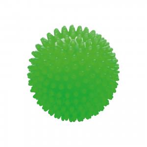 Мяч ёжик зеленый, 8,5 см, МалышОК