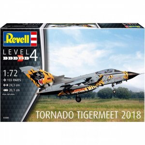 Сборная модель Истребитель-бомбардировщик Tornado ECR Tigermeet 2018 1:72 Revell