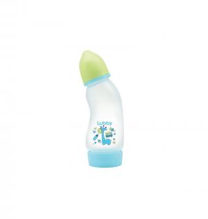 Бутылочка  Антивздутик с соской полипропилен, 250 мл, цвет: салатовый Lubby