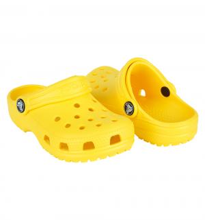 Сабо  Classic Clog Kids, цвет: желтый Crocs