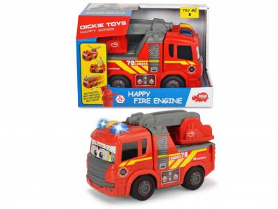 Пожарная машина Happy моторизированная свет, звук 25 см Dickie