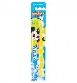 Зубная щетка  Mickey Kids, цвет: желтый Oral-B