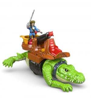 Игровой набор  Imaginext Капитан Крюк и Крокодил, 32 см Fisher-Price