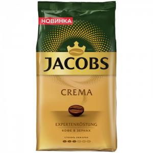 Кофе в зернах Crema 1 кг Jacobs
