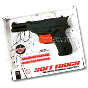 Игрушечный Пистолет с пистонами Eaglematic серия Soft Touch 17,5 см Edison