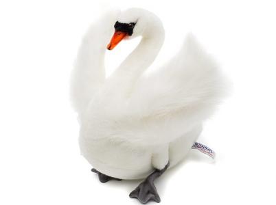 Мягкая игрушка  Лебедь белый 45 см Hansa