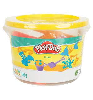 Набор для лепки из пластилина  Ведёрочко желтая оранжевый Play-Doh