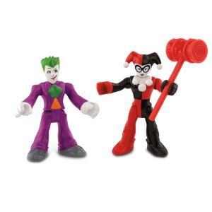 Игровой набор  DC Super Friends Joker Harley Quinn Imaginext