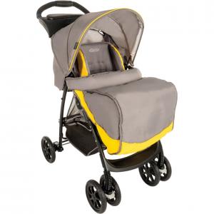 Прогулочная коляска  Mirage, цвет: yellow/grey Graco