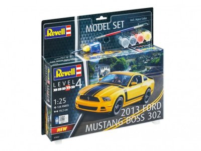 Набор со сборной моделью 2013 Ford Mustang Boss 302 1:25 Revell