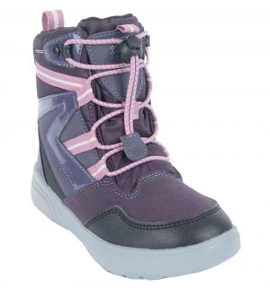 Ботинки  Sveggen girl B, цвет: фиолетовый Geox