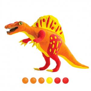 Развивающая игрушка  Конструктор + лепка Спинозавр Robotime