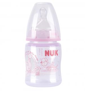 Бутылочка  First Choice Baby Rose пластик с рождения, 150 мл, цвет: розовый Nuk