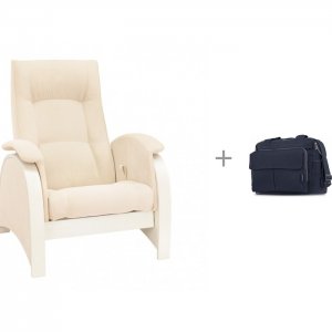 Кресло для мамы  Fly Дуб шампань и сумка коляски Inglesina Dual bag Milli