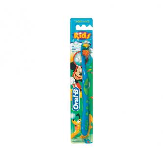 Зубная щетка  kids, цвет: голубой Oral-B