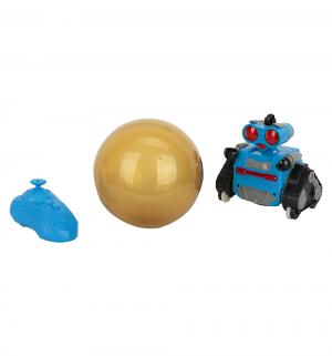 Игрушка на радиоуправлении  Робот, цвет: синий 14 см Игруша