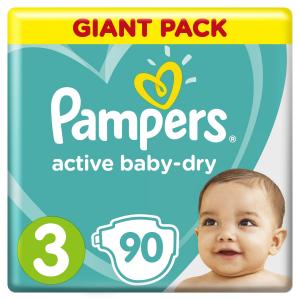 Подгузники  Active Baby Dry (6-10 кг) шт. Pampers