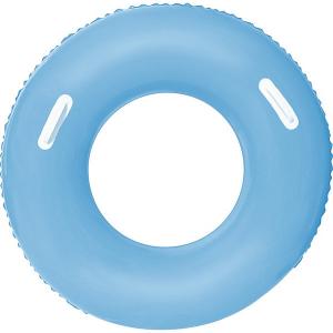 Круг для плавания  с ручками, голубой Bestway. Цвет: голубой