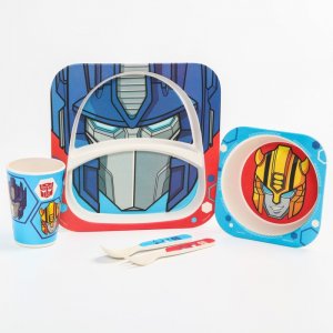 Набор бамбуковой посуды Трансформеры Hasbro