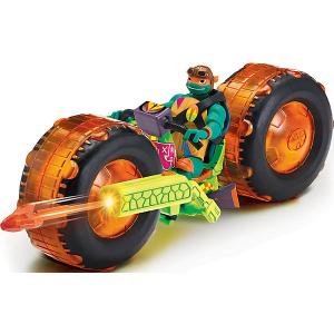 Мотоцикл Playmates с фигуркой Майки, серия ROTMNT Jazwares