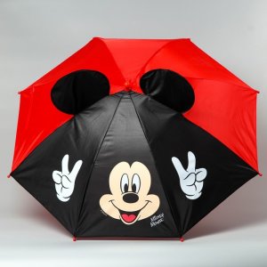 Зонт  детский с ушами Привет Микки Маус 70 см Disney