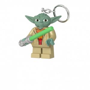 Конструктор  Брелок-фонарик для ключей Star Wars - Yoda with Lightsaber Lego