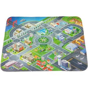 Игровой коврик  Город Teplokid. Цвет: синий