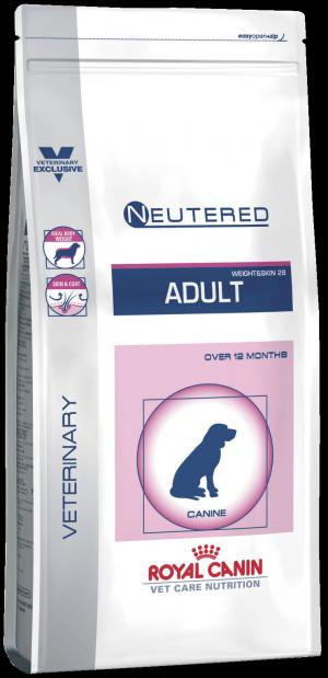 Сухой корм  VD Neutered Adult Dog для взрослых собак стерилизованных/кастрированных средних размеров (вес во взрослом возрасте 11-25 кг), 10 кг Royal Canin