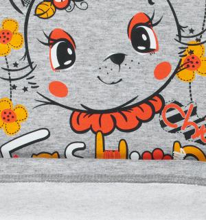 Джемпер  Кошка, цвет: оранжевый Утенок