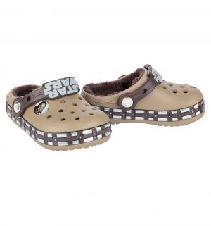 Сабо  CB Star Wars Chewbacca Lined K Khaki, цвет: хаки Crocs