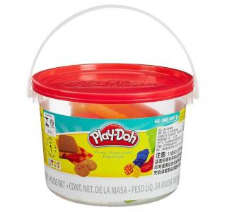 Набор для лепки из пластилина  Ведёрочко красная коричневый Play-Doh