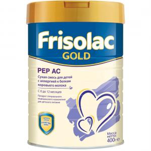 Молочная смесь  Фрисолак Gold Pep AC 0-12 месяцев, 400 г Friso