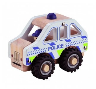 Деревянная игрушка  Игрушечная машинка Полиция Magni