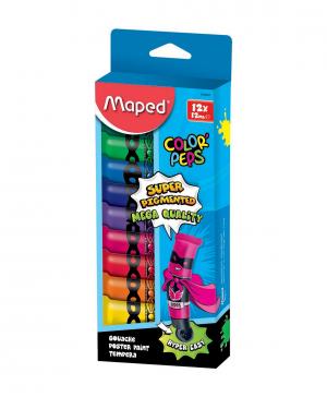 Гуашь 12 цветов ColorPeps Maped