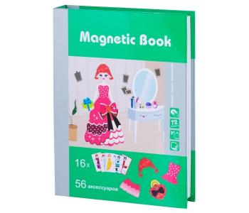 Развивающая игрушка  Игра На бал 72 детали Magnetic Book