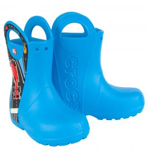 Резиновые сапоги  Handle It Graphic Boot K Ocean, цвет: синий Crocs