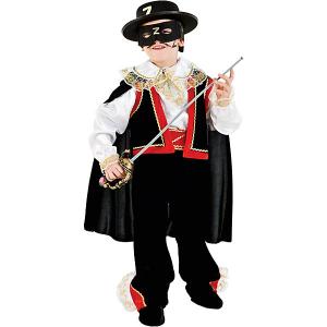 Карнавальный костюм  Зорро для мальчика Veneziano. Цвет: разноцветный