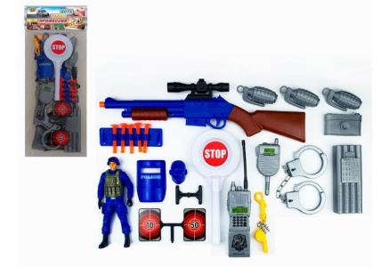 Игровой набор Полиция 21 предмет Yako