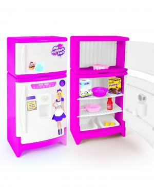 Игрушечный холодильник, аксессуары, звук King Kids
