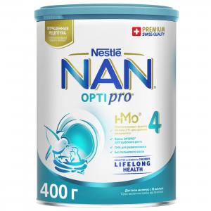 Детское молочко  Optipro® 4 с 18 месяцев, 400 г Нан