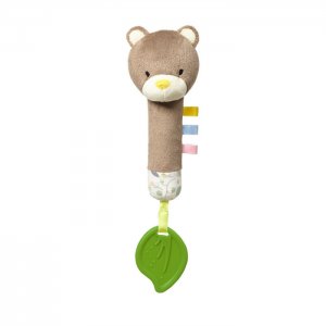 Развивающая игрушка  пищалка с прорезывателем Мишка Teddy BabyOno