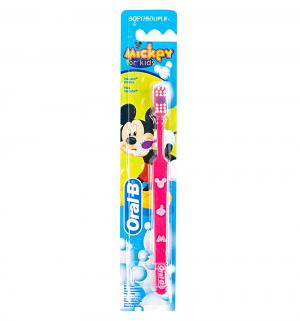 Зубная щетка  Mickey Kids, цвет: розовый Oral-B