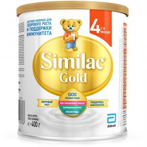 Детское молочко  Gold 4 с 18 месяцев, 400 г Similac