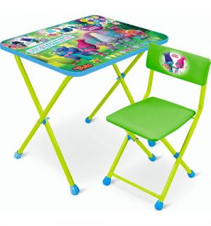 Набор мебели  Trolls, цвет: зеленый Ника Детям